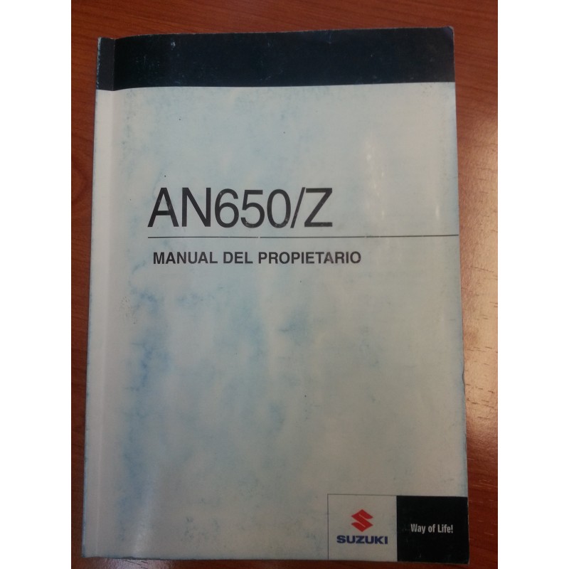 MANUAL DEL PROPIETARIO BURGMAN 650 2014-2015