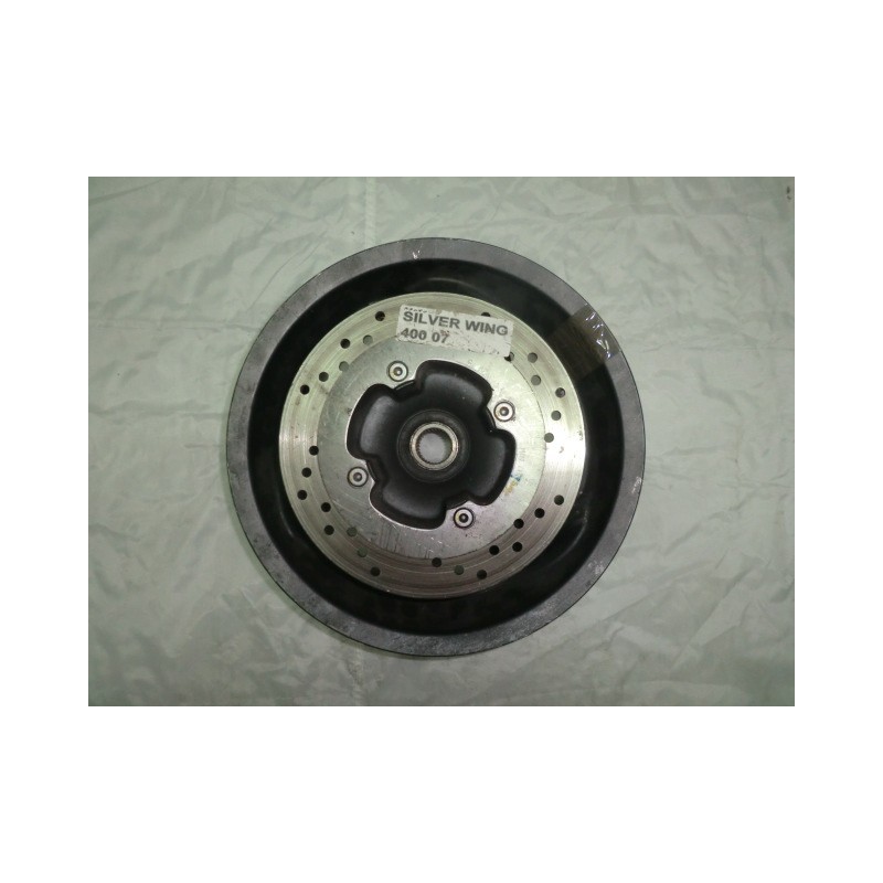 REAR WHEEL SILVER WING 400 06-07 (black or grey) (without disc)