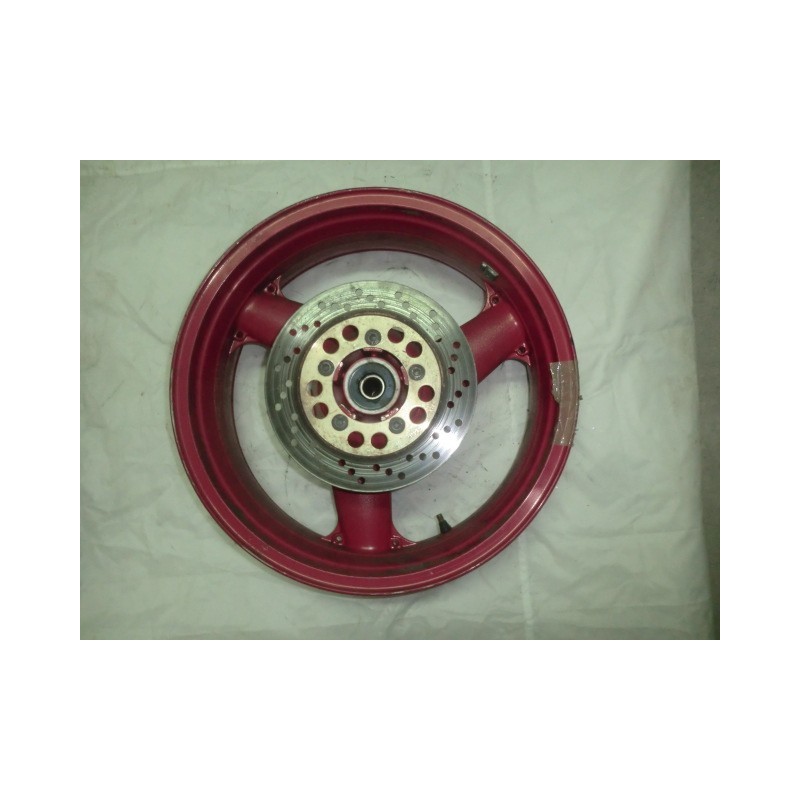 REAR WHEEL ZXR 750 91-95 RED WITHOUT DISC