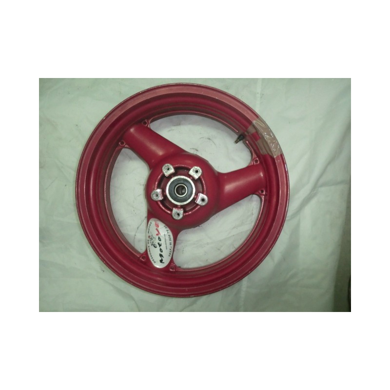 REAR WHEEL ZXR 750 89-90 RED AND LILA