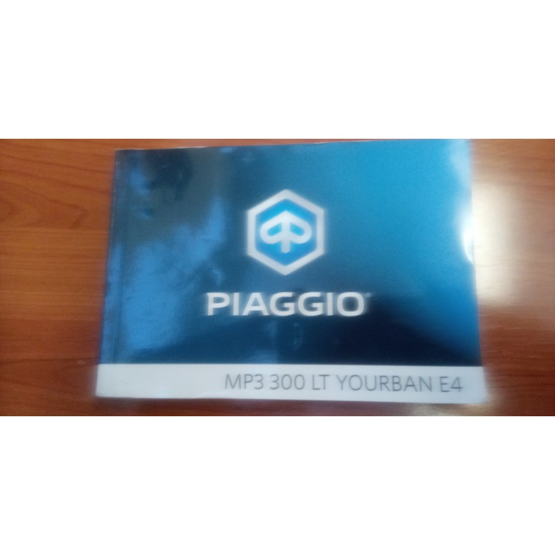 MANUAL USUARIO PIAGGIO MP3 300 LT YOURBAN E4